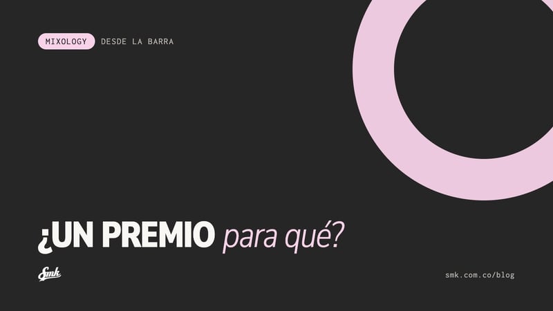 ¿Un premio para qué?